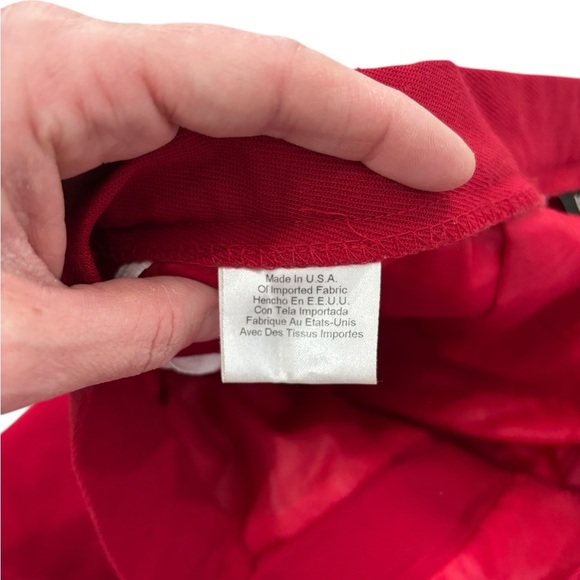 Vintage Lauren Ralph Lauren red fully lined worsted wool dress pants size 10 - Picture 7 of 15